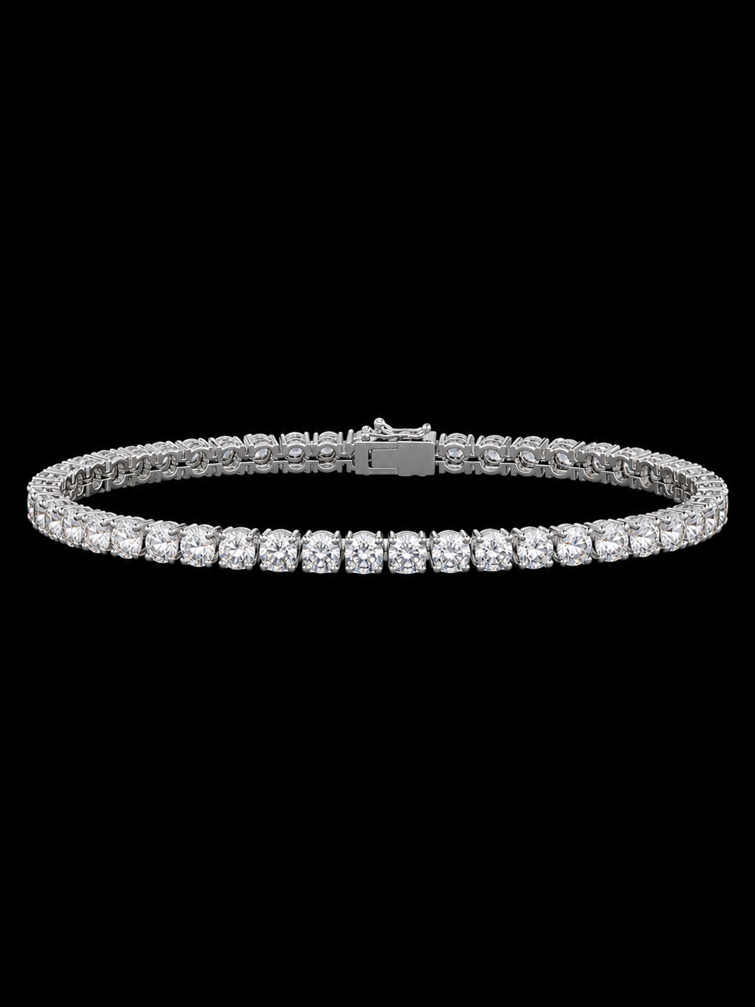 Iced out tennis bracelet